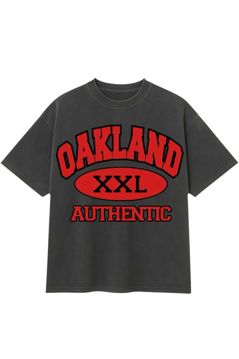 Charcoal Oakland XXL T Shirt