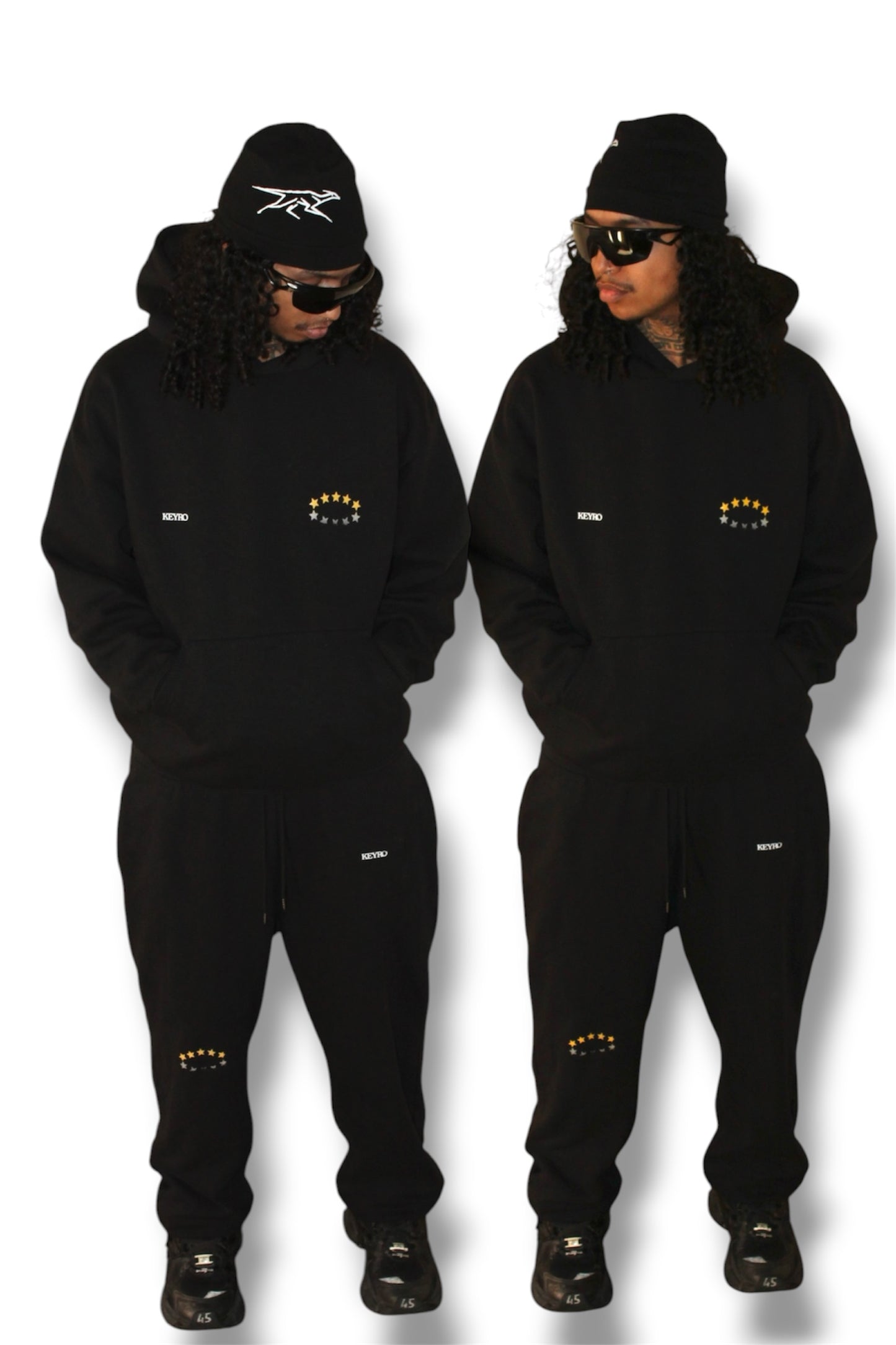 Keyro 5-Star Hoodie (Black)