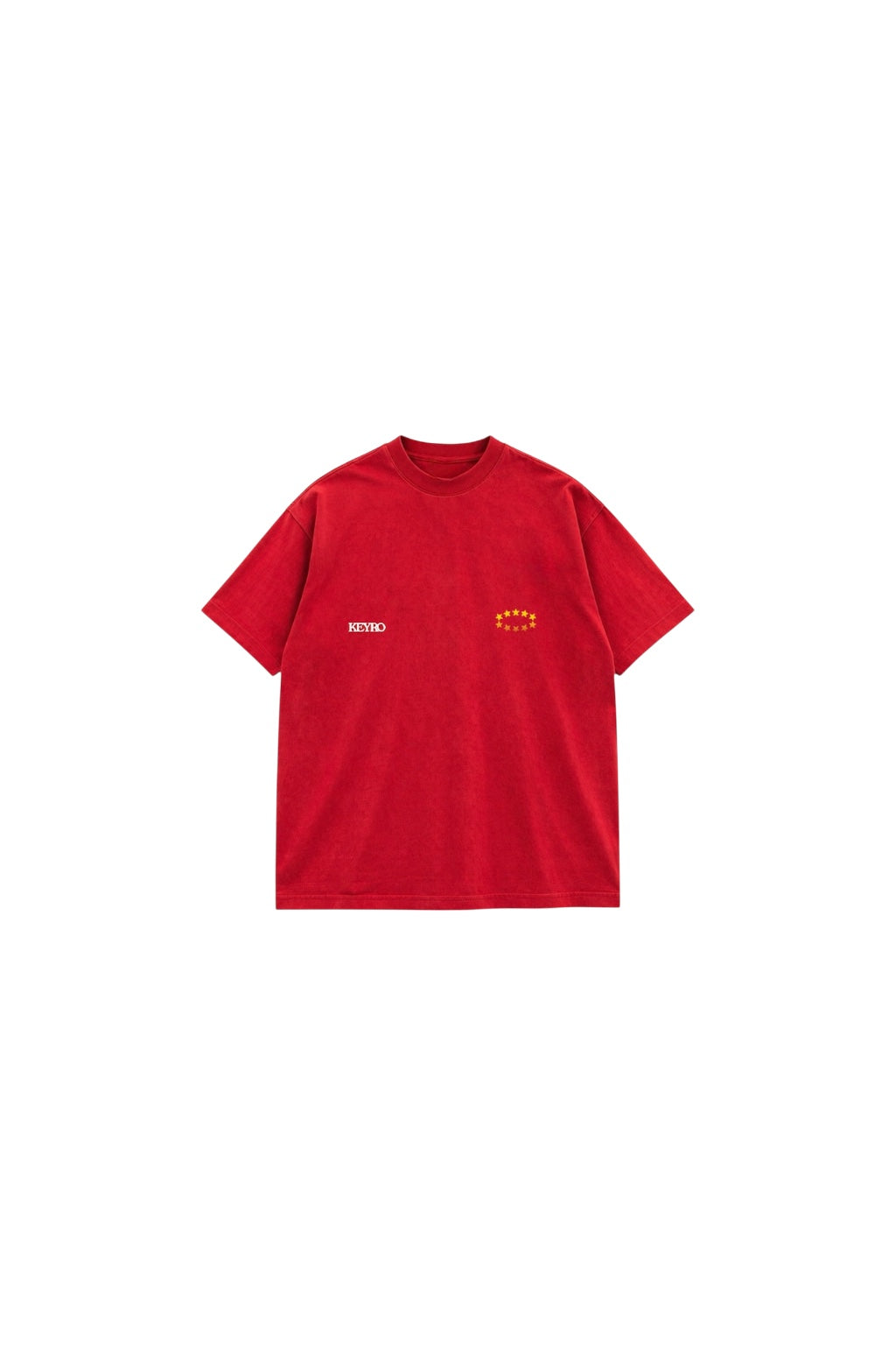Keyro 5-Star Heavyweight T-Shirt (Cherry)