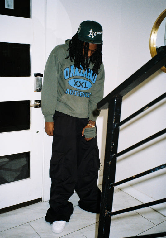 Green Oakland XXL Hoodie