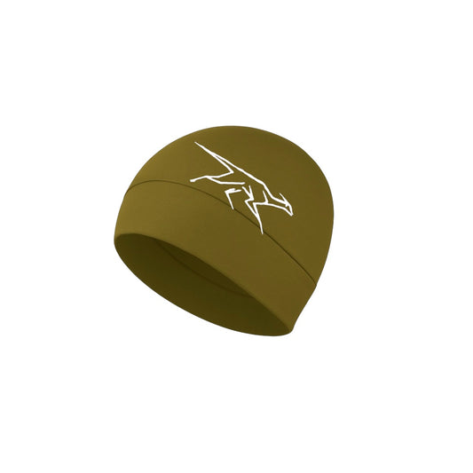 Olive Gazelle Skull Cap